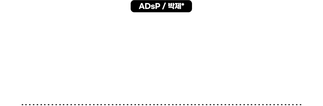 ADsP 후기1